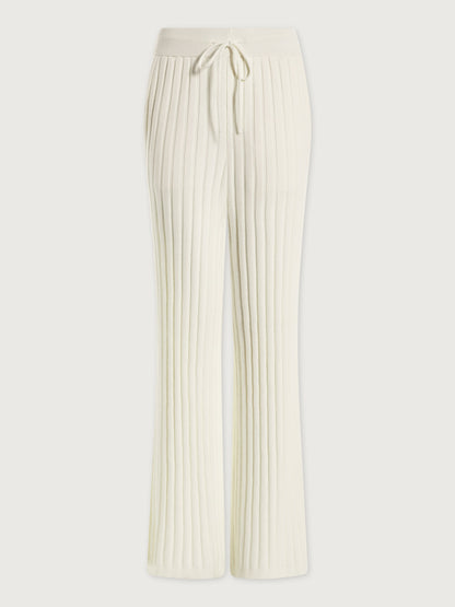 Simeon Wide Rib Knit Trouser | Varley New