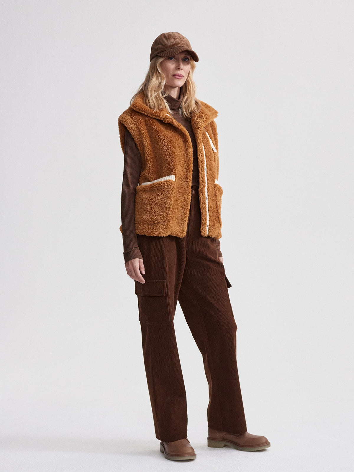 Balter Relaxed Sherpa Gilet | Varley Top Pick