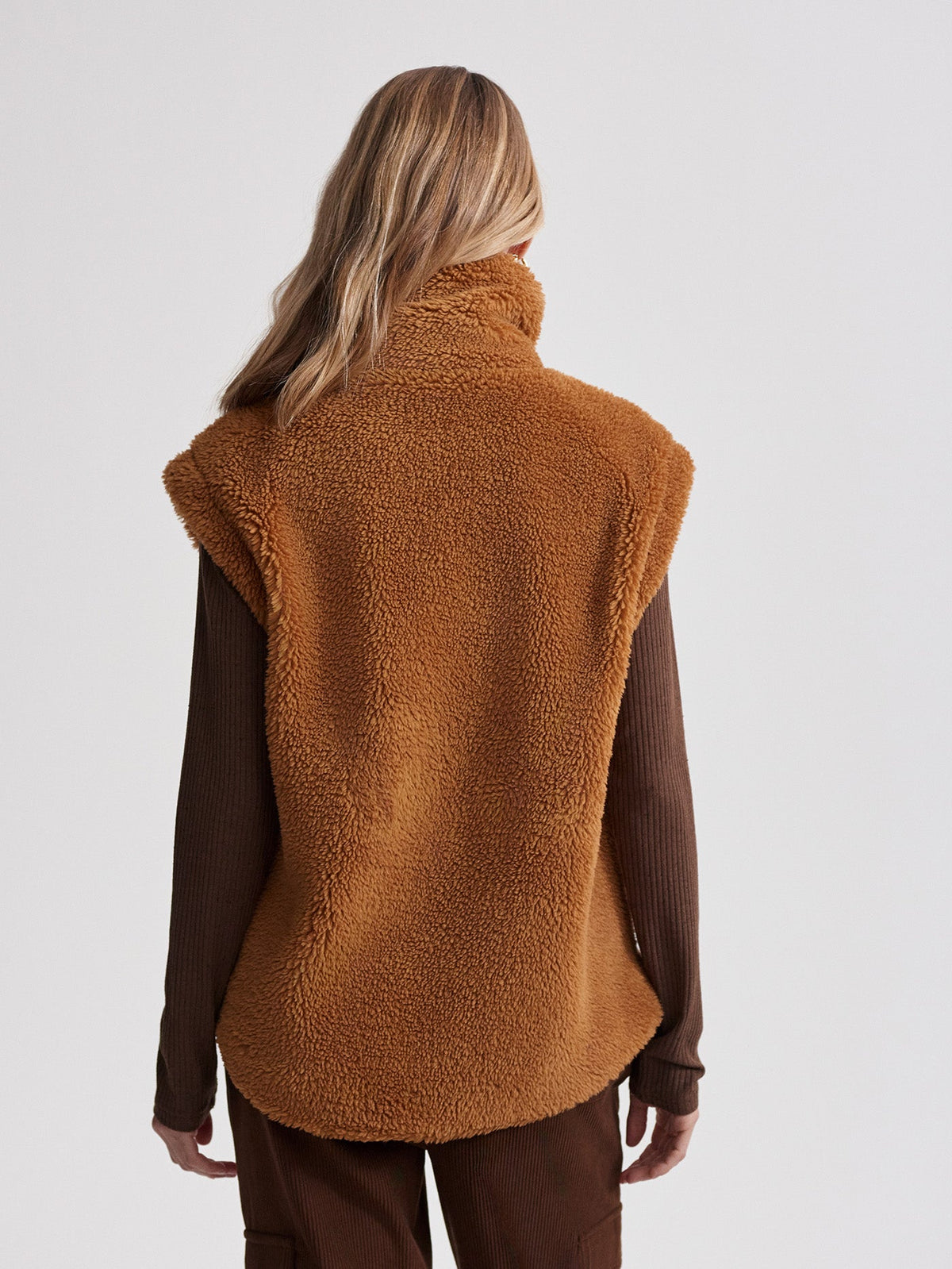 Balter Relaxed Sherpa Gilet | Varley Top Pick