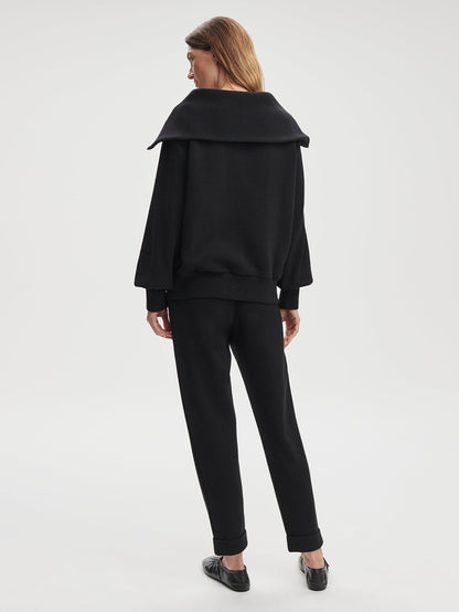 Vine Pullover | Ottoman Rib Half-Zip Pullover | Varley New