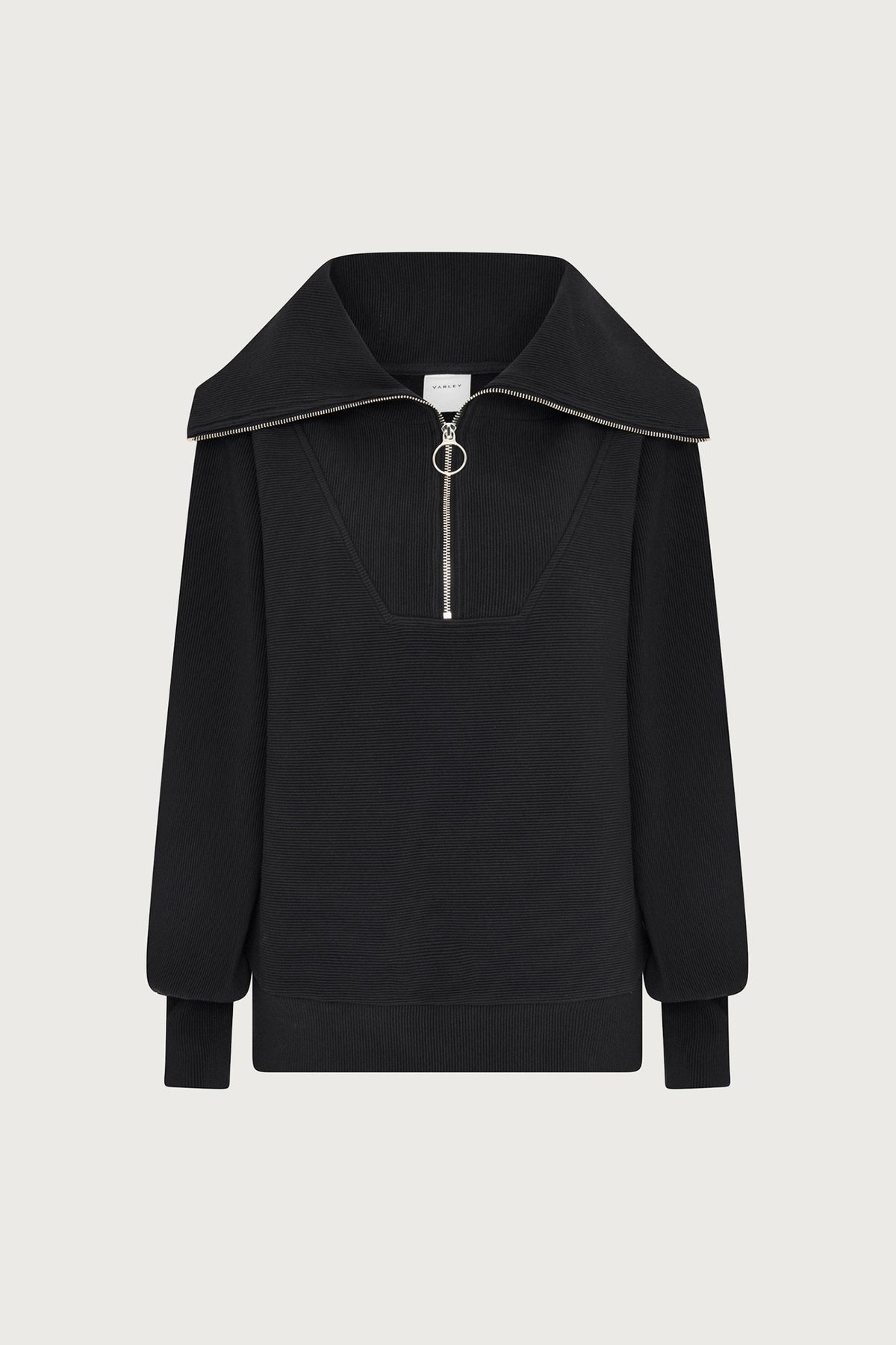Vine Pullover | Ottoman Rib Half-Zip Pullover | Varley New