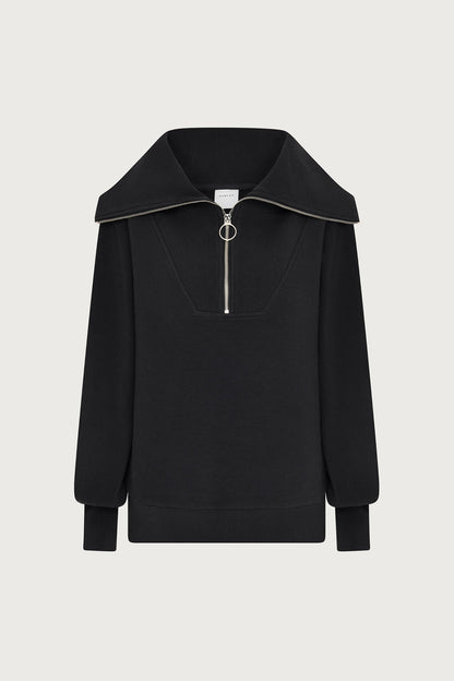 Vine Pullover | Ottoman Rib Half-Zip Pullover | Varley New