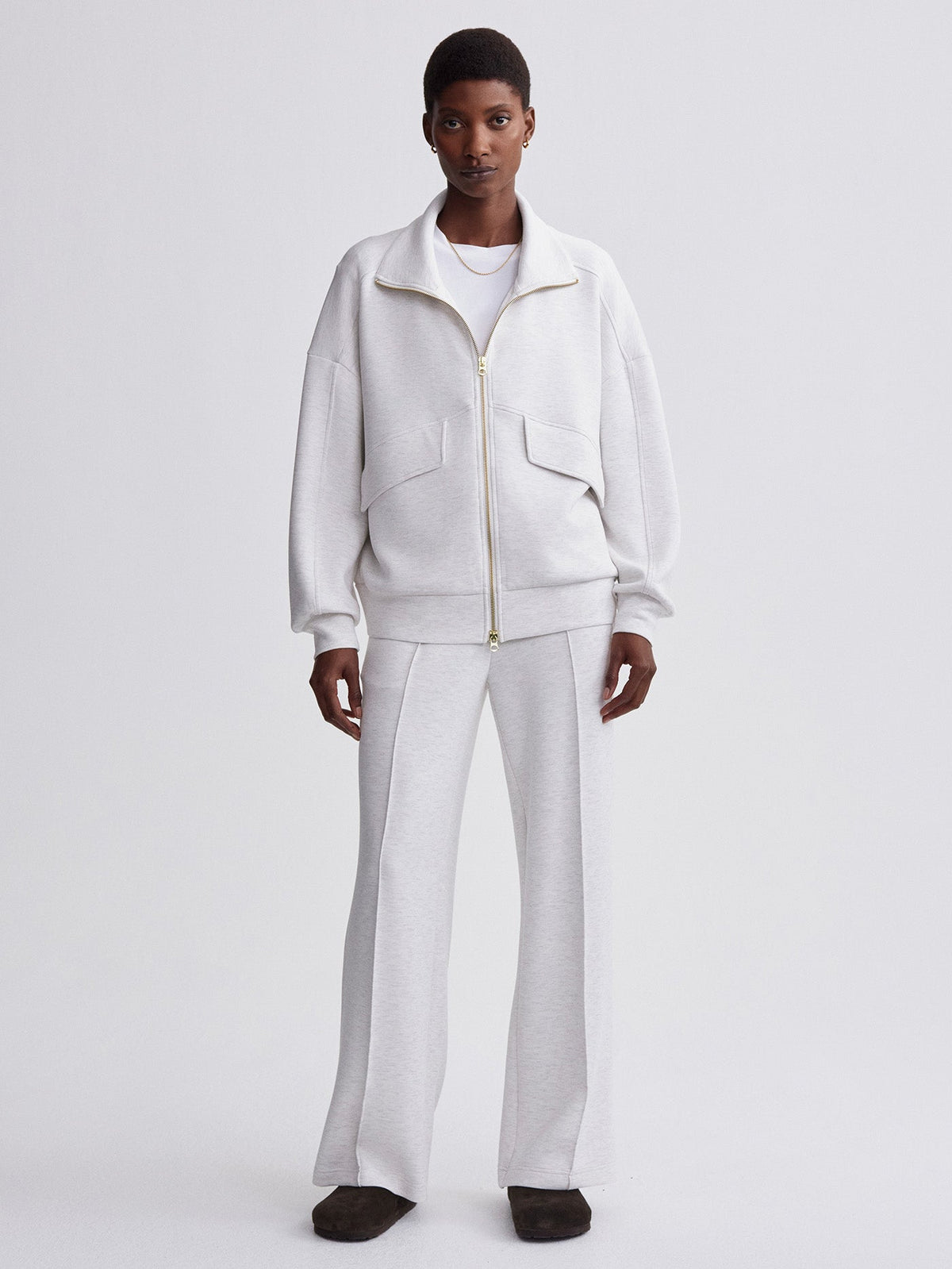 Garcia Zip Through Sweat | Varley Featured