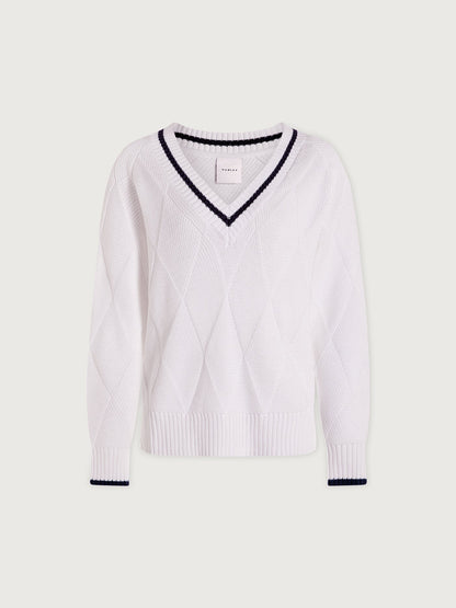 Ray Diamond V-Neck Knit | Varley Top Pick