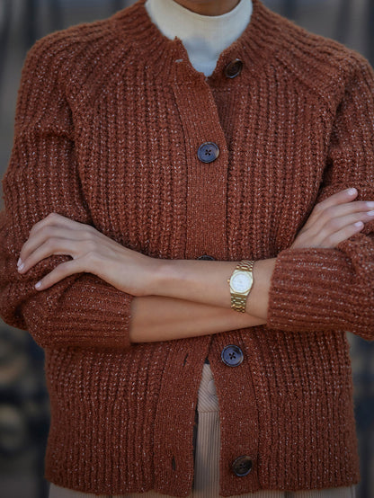 Florrie Boucle Knit Cardigan | Varley Featured