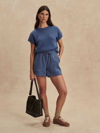 Manae Pointelle Knit Top | Varley Trusted