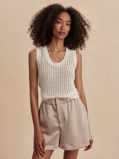 Ferns Open Knit Tank | Varley Top Pick