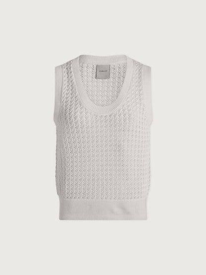 Ferns Open Knit Tank | Varley Top Pick