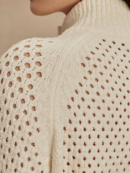 Mandy Boucle Knit Jacket | Varley New