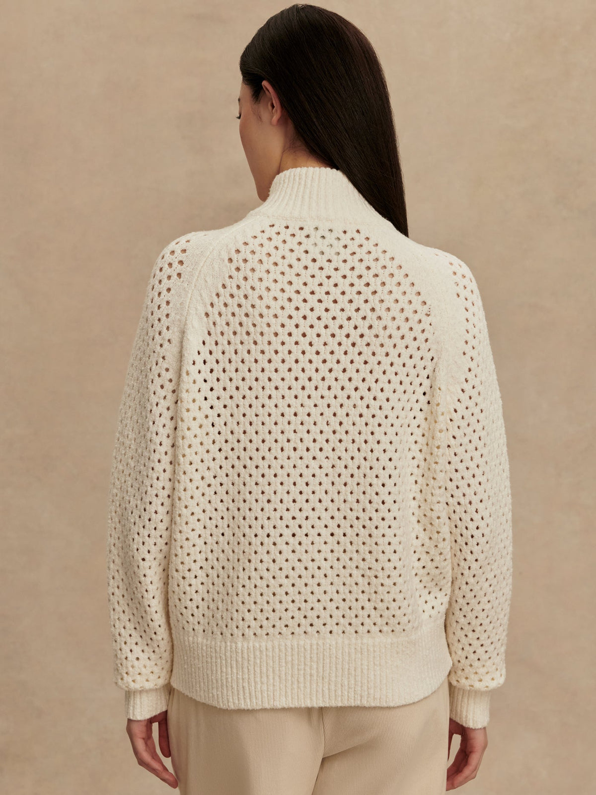 Mandy Boucle Knit Jacket | Varley New