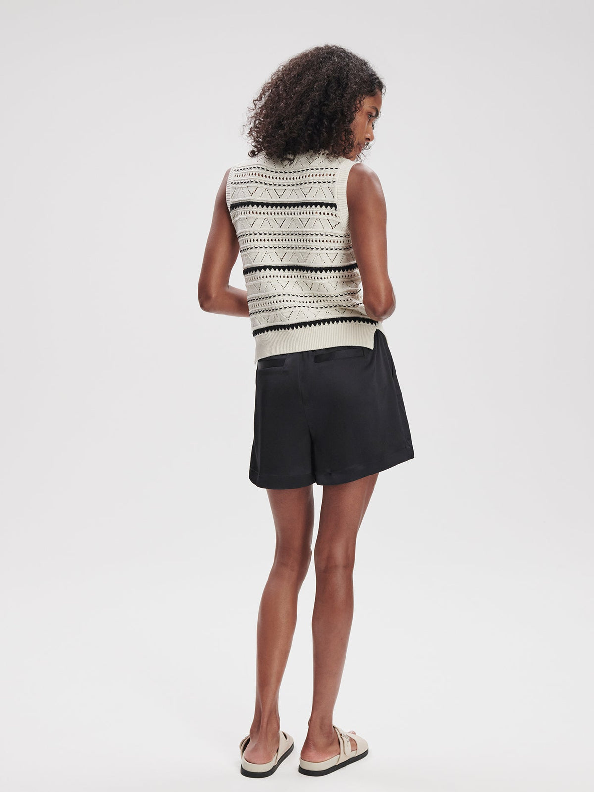 Athena Pointelle Knit Vest | Varley Featured