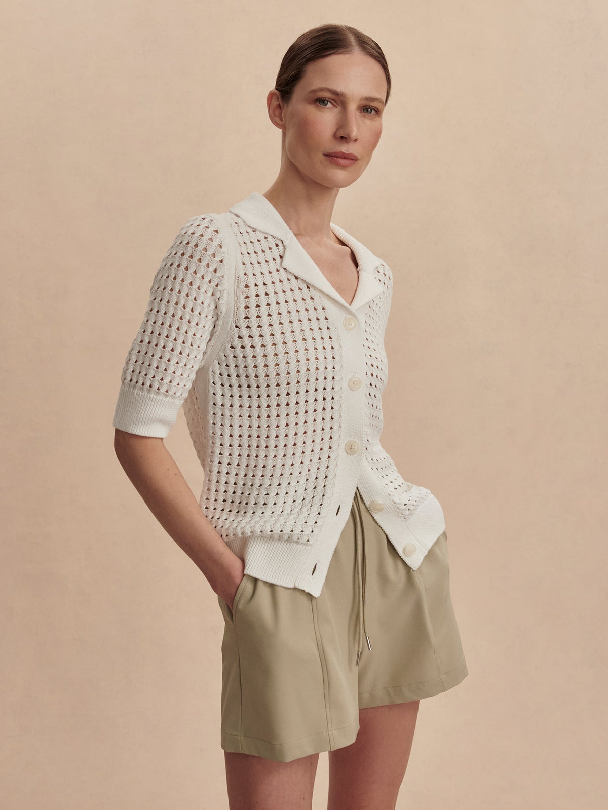 Ellie Knit Shirt | Varley Latest