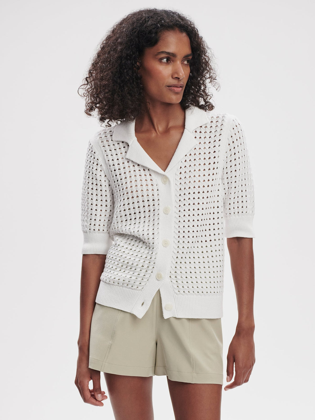 Ellie Knit Shirt | Varley Latest