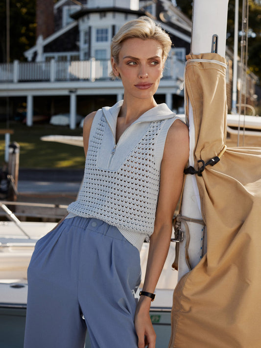 Bains Half-Zip Tank | VARLEY US | Varley Quality