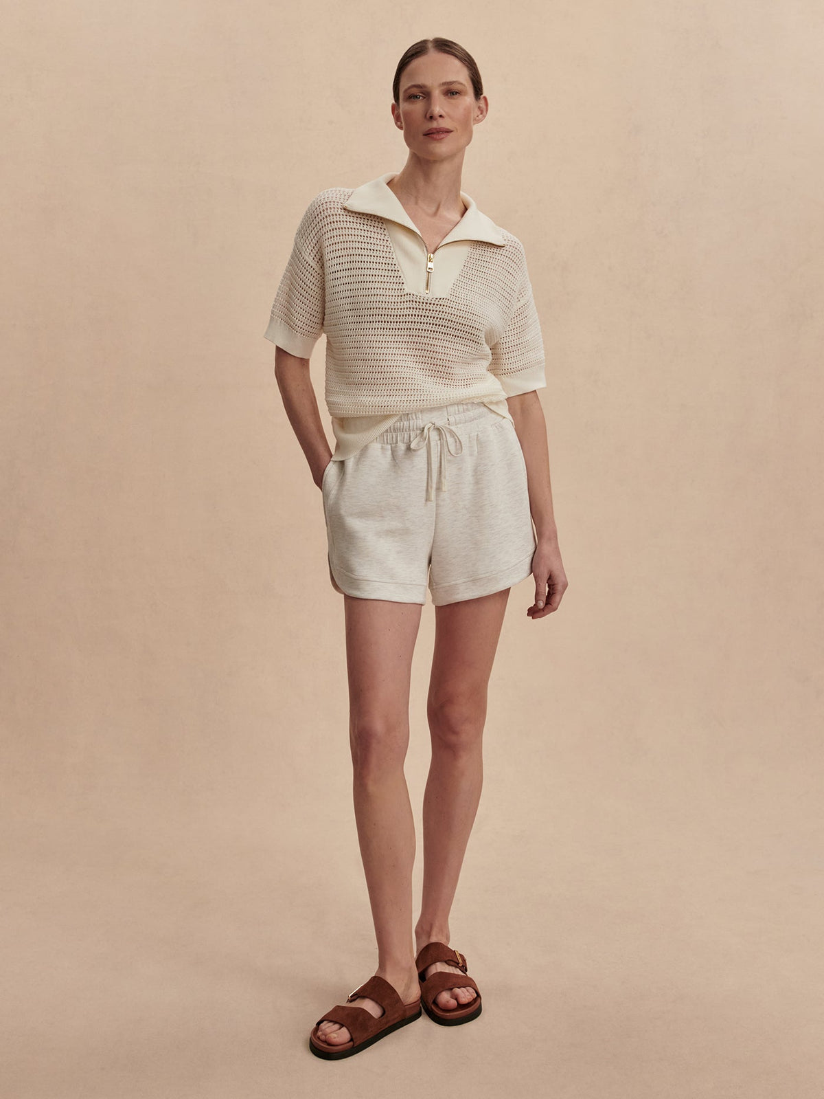 Nali Half Zip Knit Top | Varley Trusted