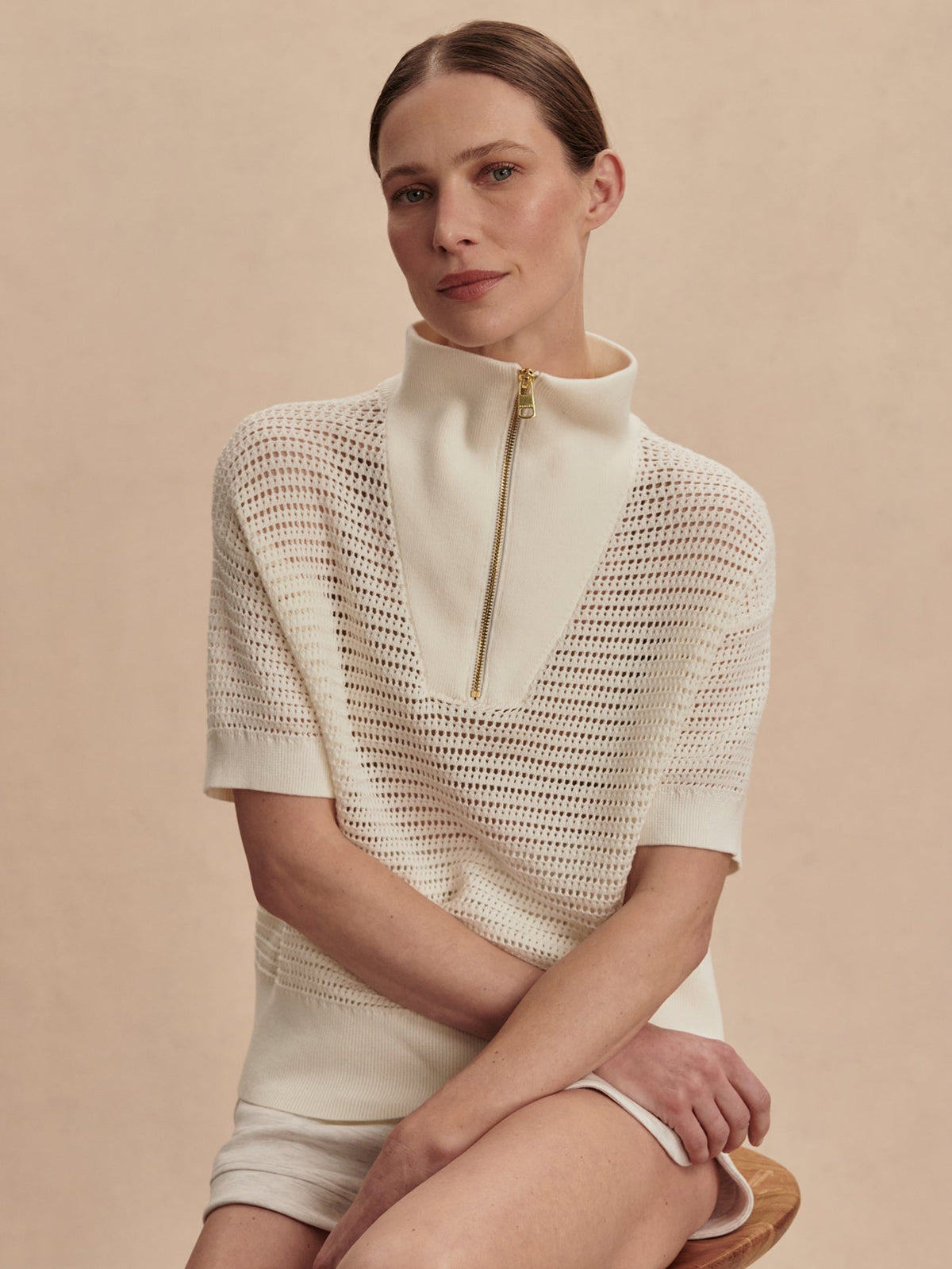 Nali Half Zip Knit Top | Varley Trusted