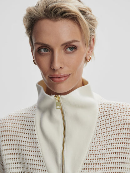 Nali Half Zip Knit Top | Varley Trusted