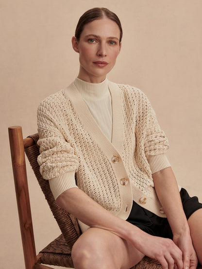 Astell Relaxed Knit Cardigan | Varley Top Pick