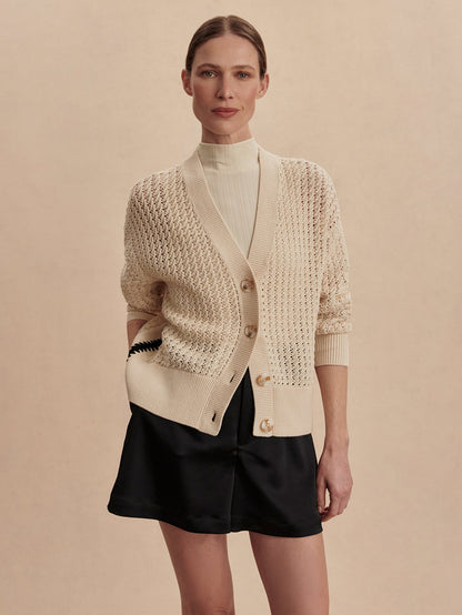 Astell Relaxed Knit Cardigan | Varley Top Pick