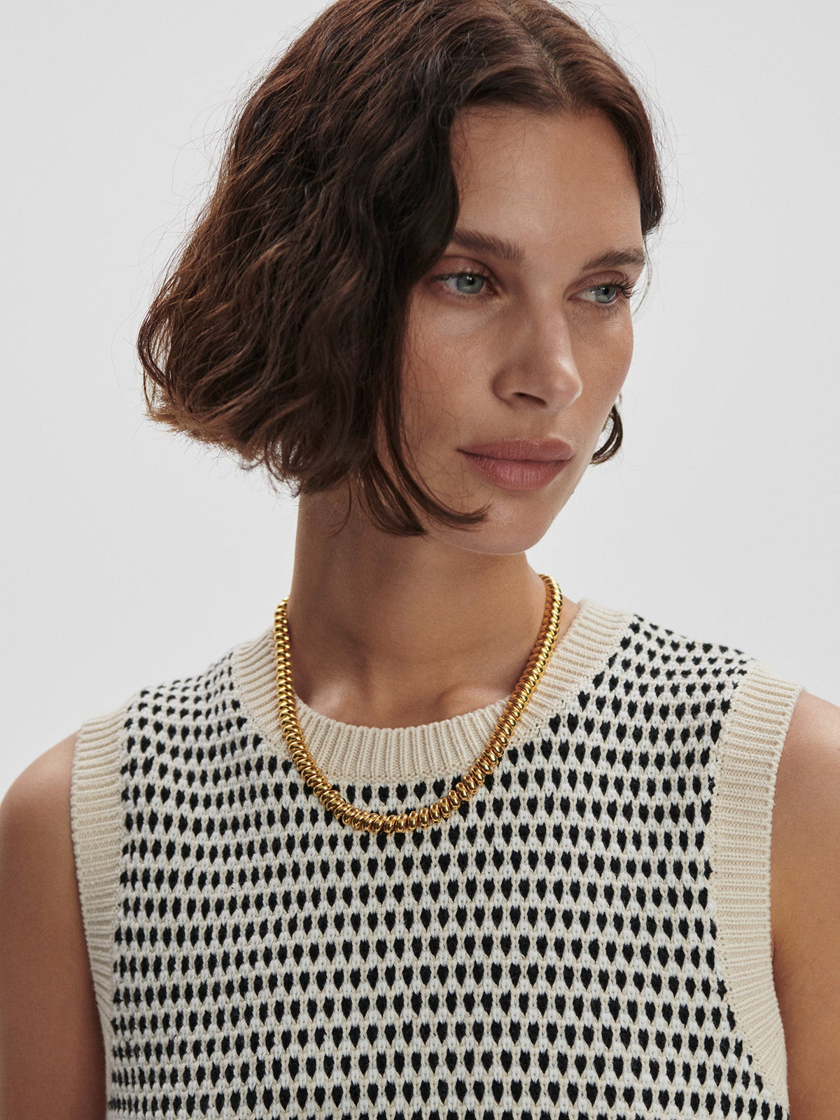 Knowles Textured Knit Vest | Varley Premium