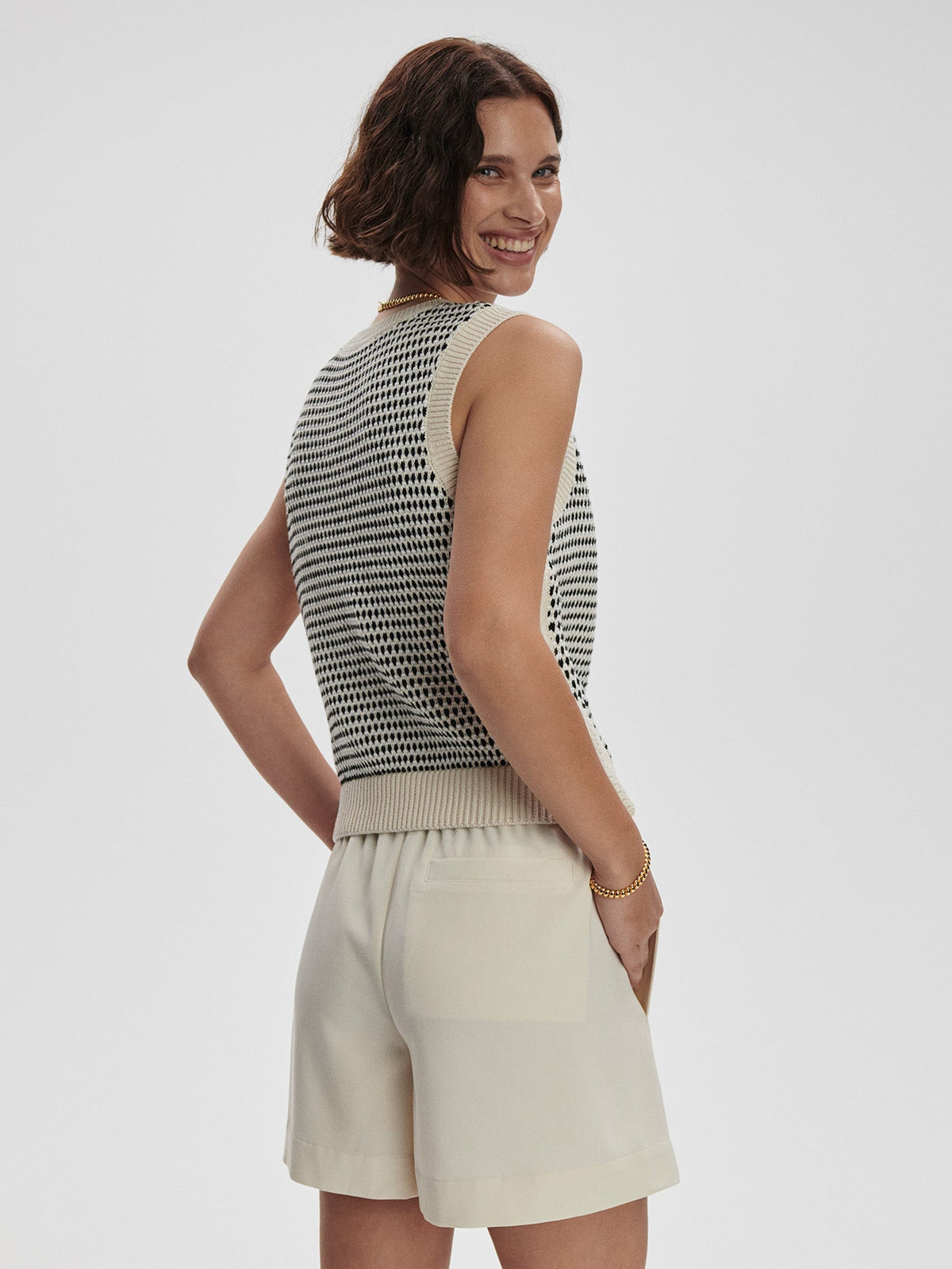 Knowles Textured Knit Vest | Varley Premium