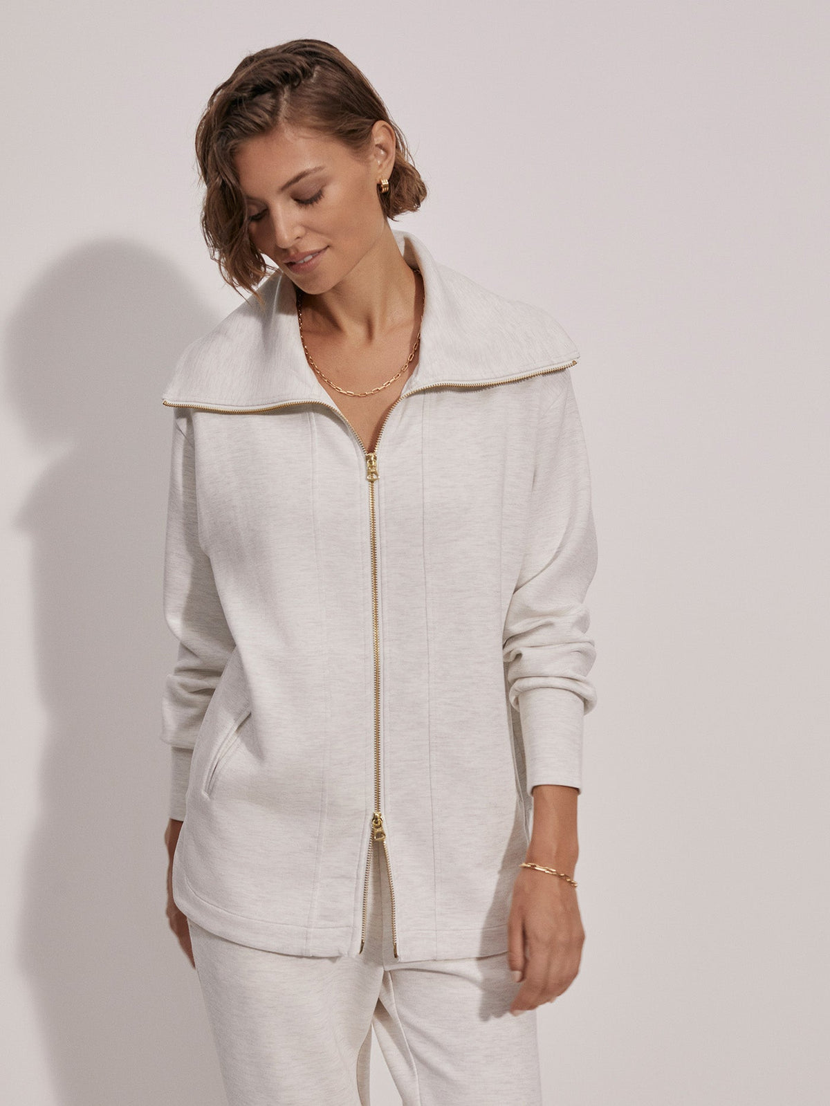 Raleigh Zip-Through Sweat | VARLEY US | Varley Quality