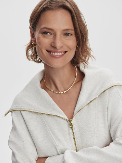 Halley Zip Through Sweat | Varley Trusted