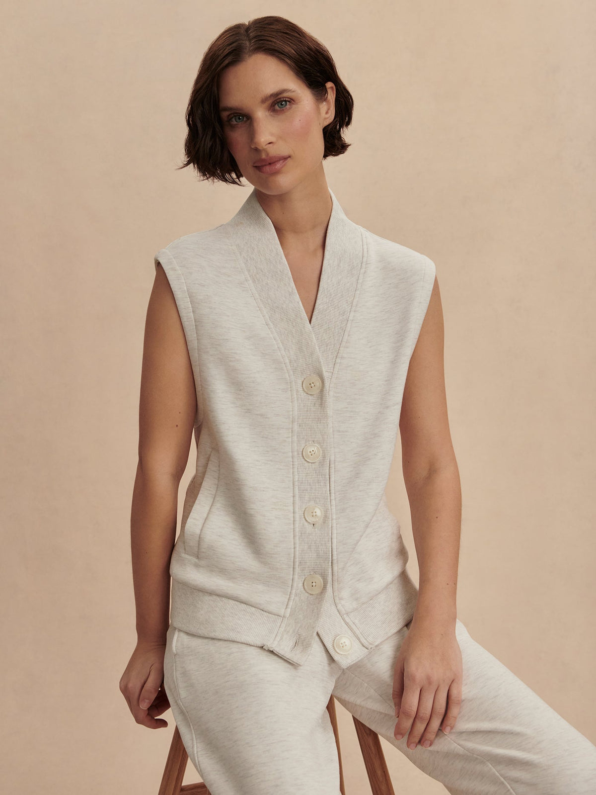 Vicky Button Gilet | Varley Top Pick