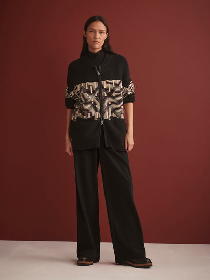 Linnea Fairisle Knit Jacket | Varley New