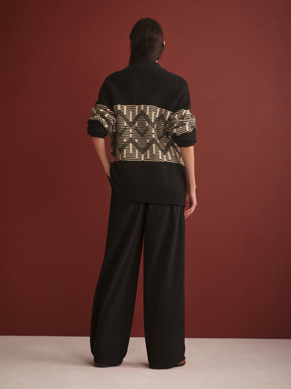 Linnea Fairisle Knit Jacket | Varley New