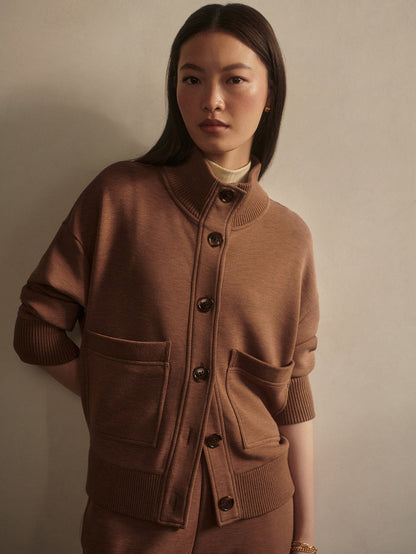 Sabrina Button Through Sweat | Varley Latest