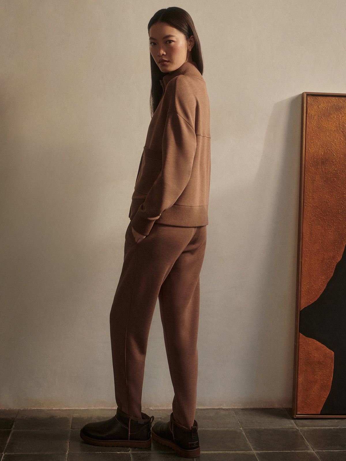 Sabrina Button Through Sweat | Varley Latest