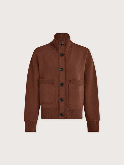 Sabrina Button Through Sweat | Varley Latest