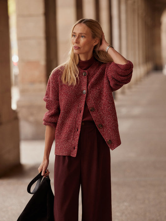 Patricia Rib Cardigan | Varley Trusted