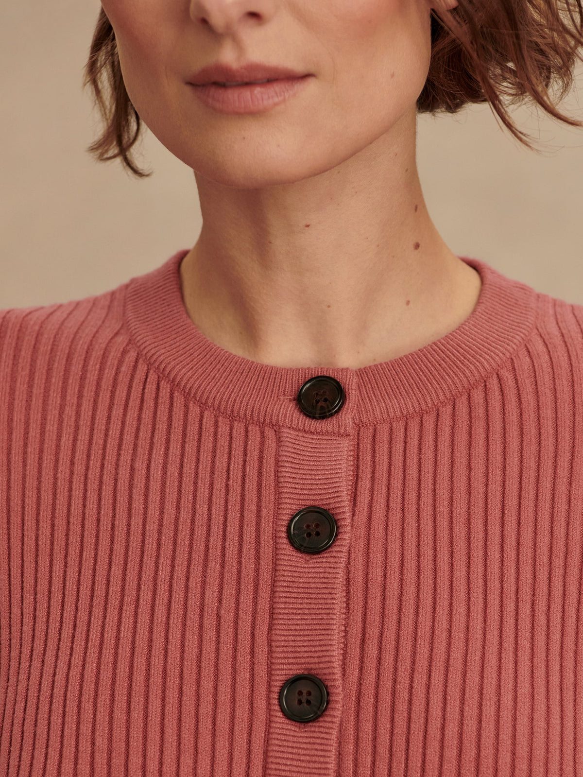 Micha Short Sleeve Cardigan | Varley Premium