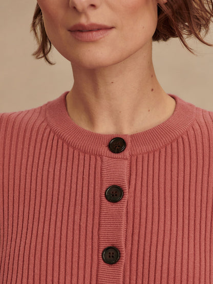 Micha Short Sleeve Cardigan | Varley Premium