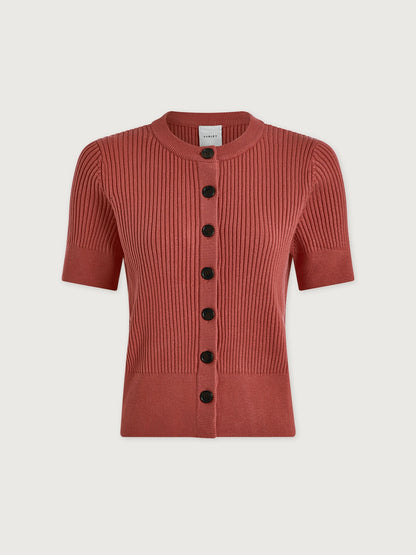 Micha Short Sleeve Cardigan | Varley Premium