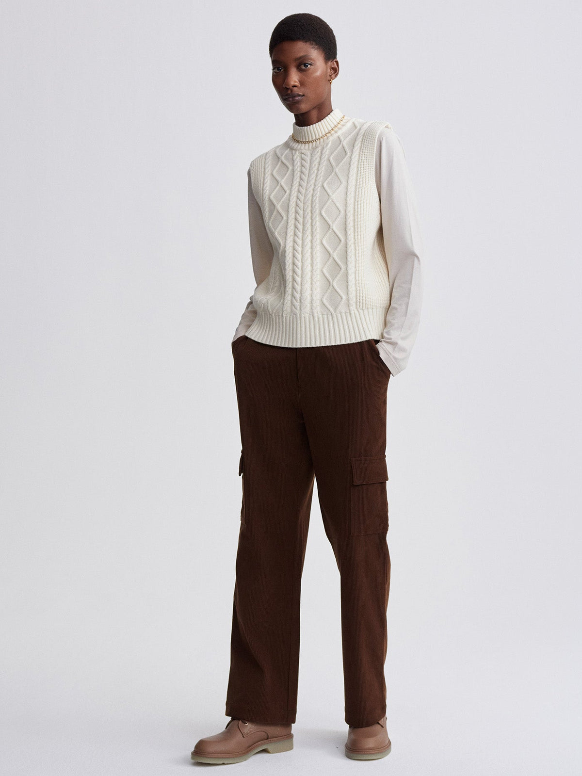 Joilette Roll Neck Vest | Varley Featured
