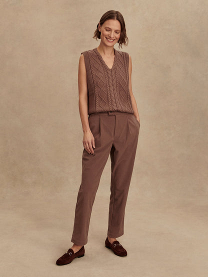 Kay Cable Knit Vest | Varley Latest
