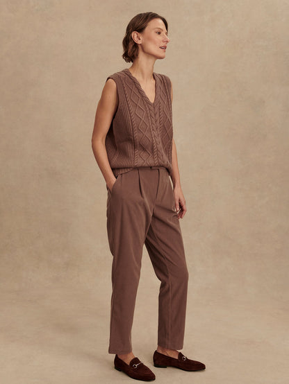 Kay Cable Knit Vest | Varley Latest