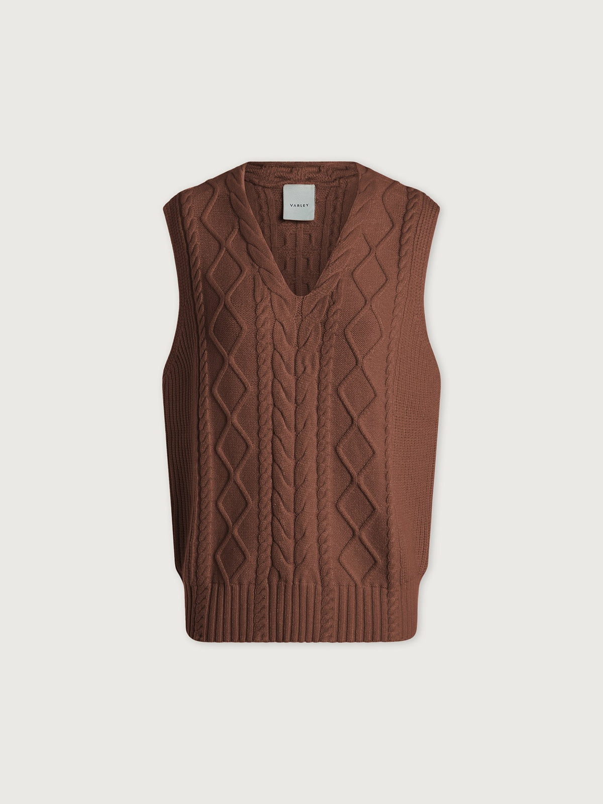 Kay Cable Knit Vest | Varley Latest