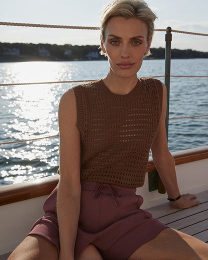 Darin Longline Knit Tank | VARLEY US | Varley Top Pick