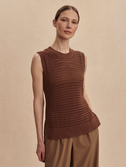 Darin Longline Knit Tank | VARLEY US | Varley Top Pick
