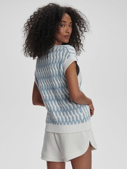 Alfie Cable Knit Vest | Varley Premium