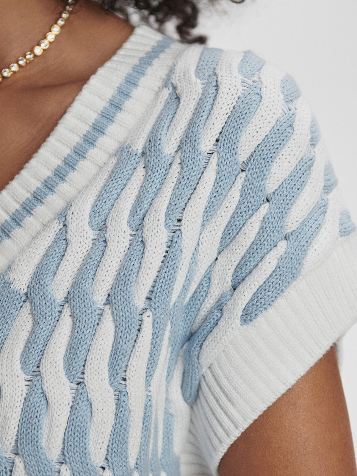 Alfie Cable Knit Vest | Varley Premium