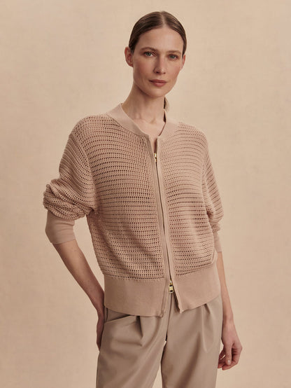 Lai Lightweight Knit Jacket | Varley Trusted