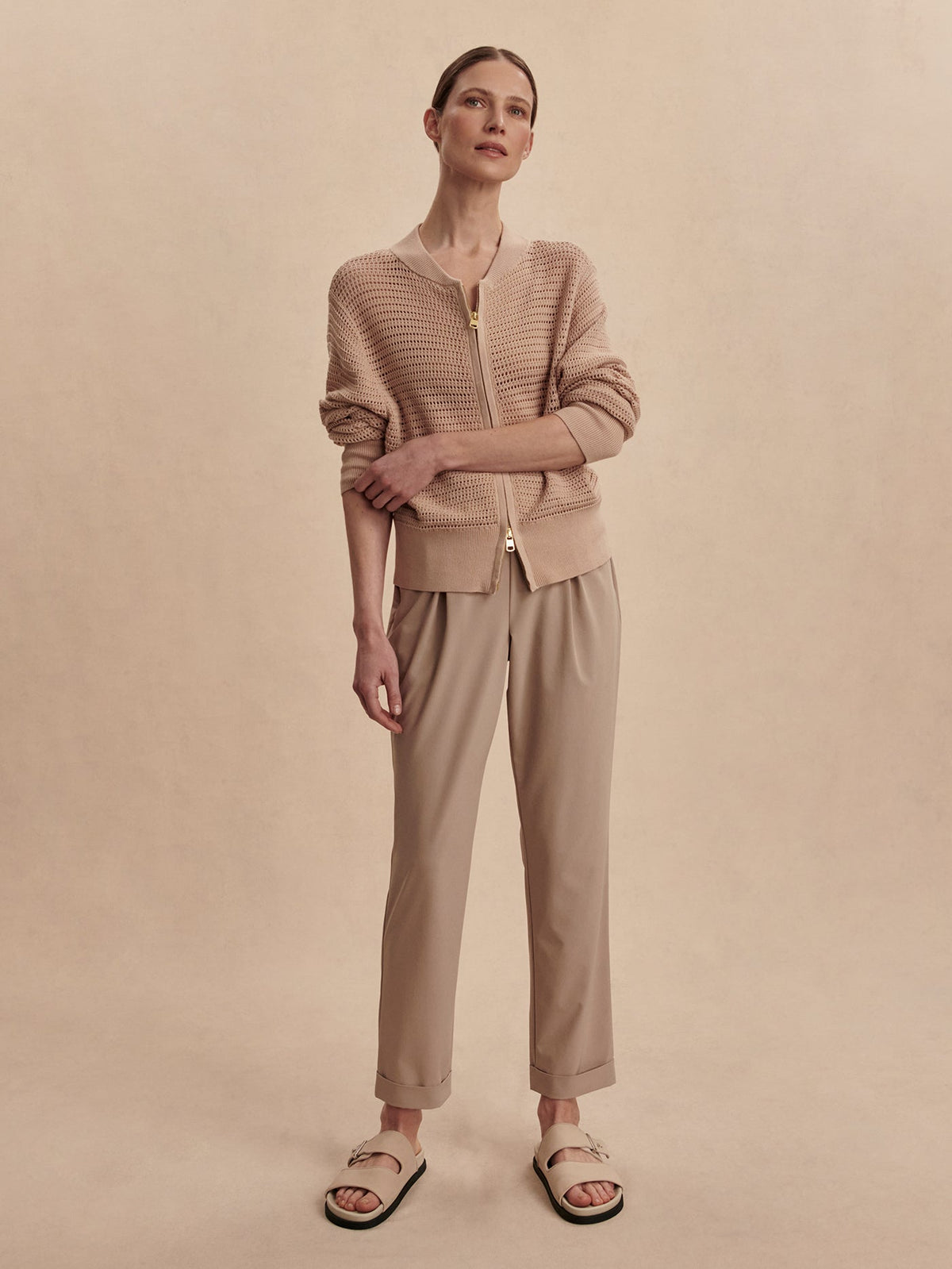 Lai Lightweight Knit Jacket | Varley Trusted