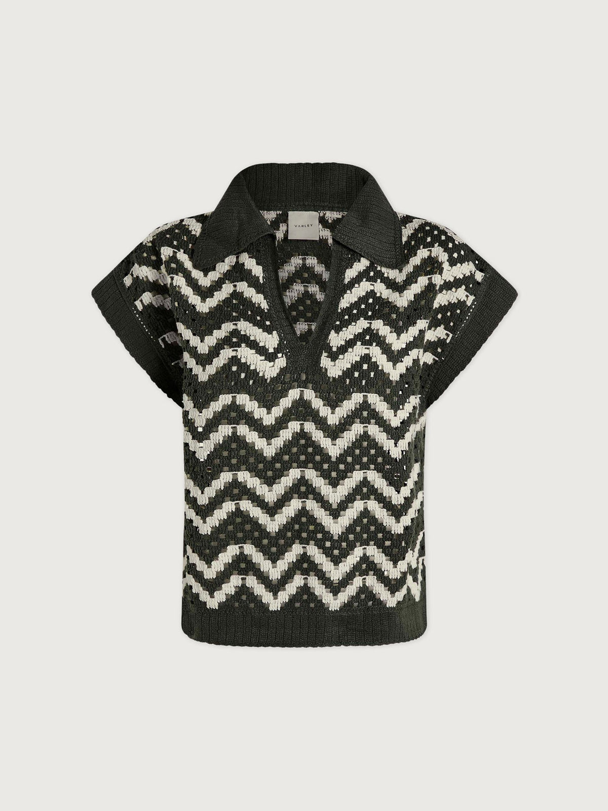 Joelle Crochet Polo Top | Varley Customer Favorite