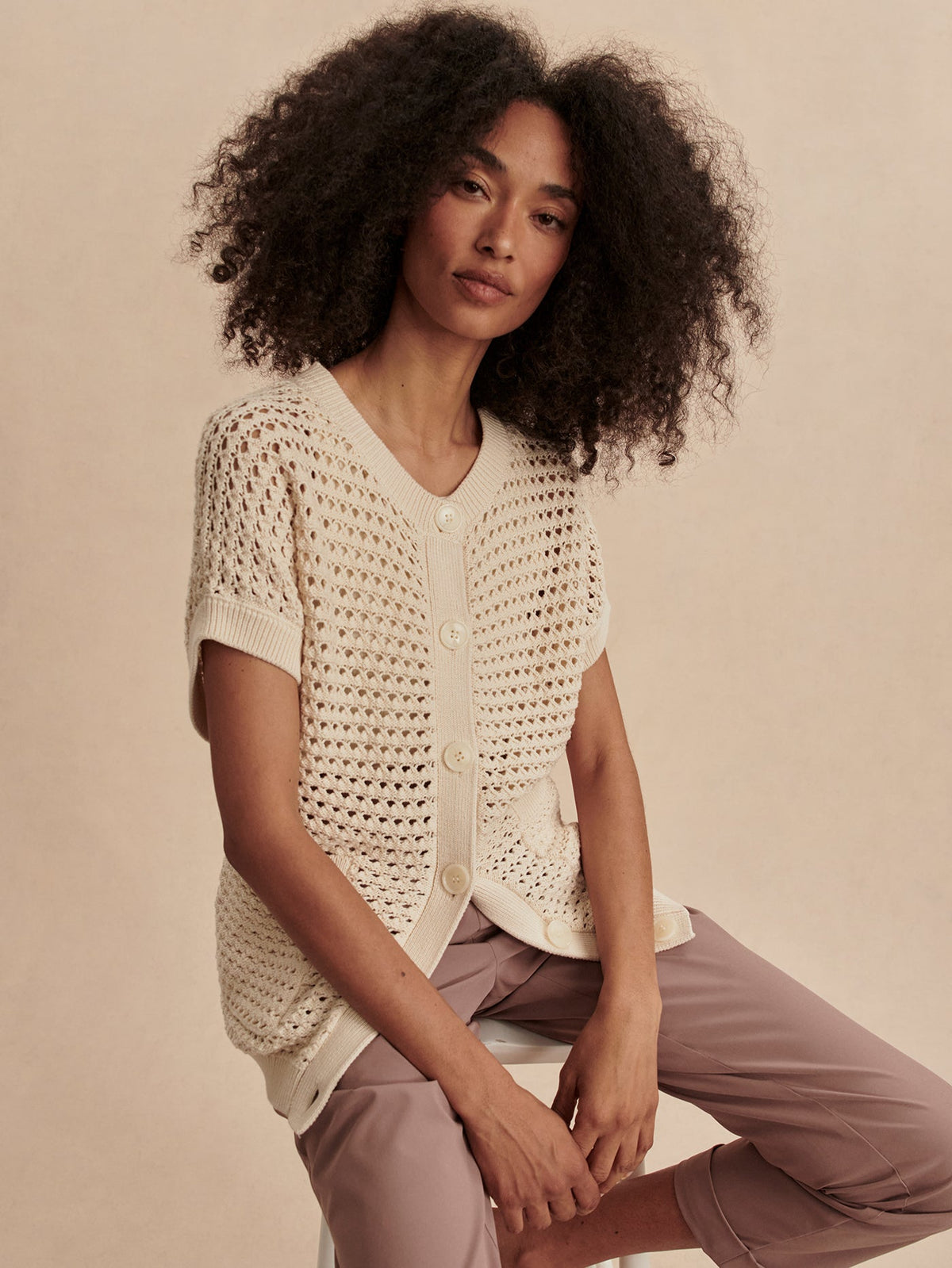 Sidra Dropped Sleeve Cardigan | Varley Top Pick