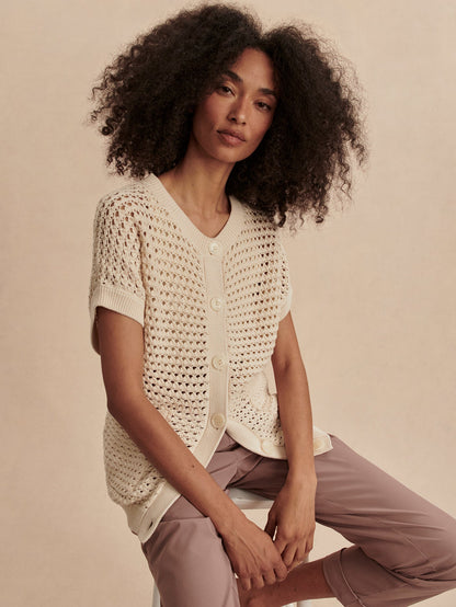 Sidra Dropped Sleeve Cardigan | Varley Top Pick